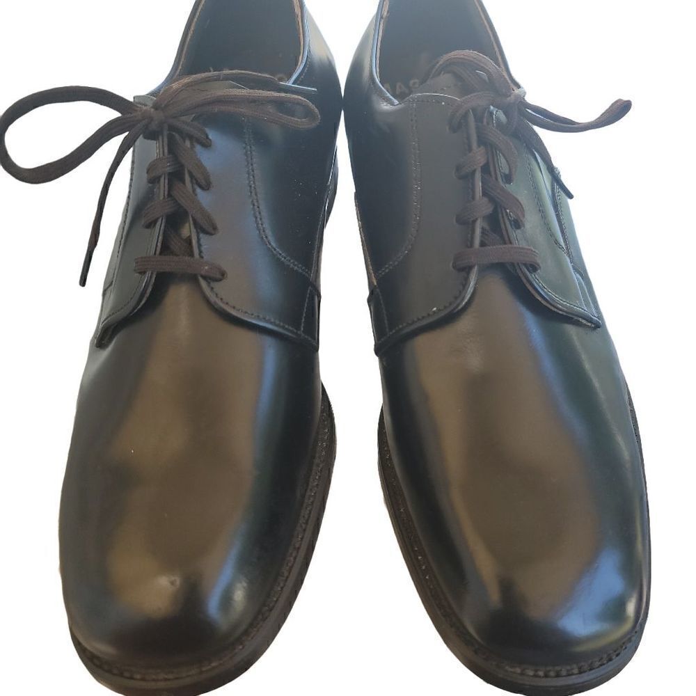 𝅺MASON Men's Vintage Black Shoes Size 7.5